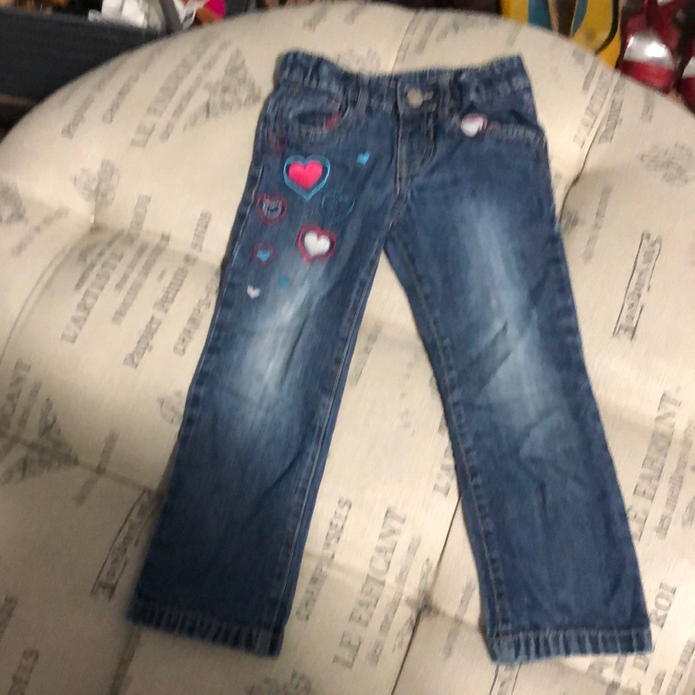 Sprockets heart jeans size 3T